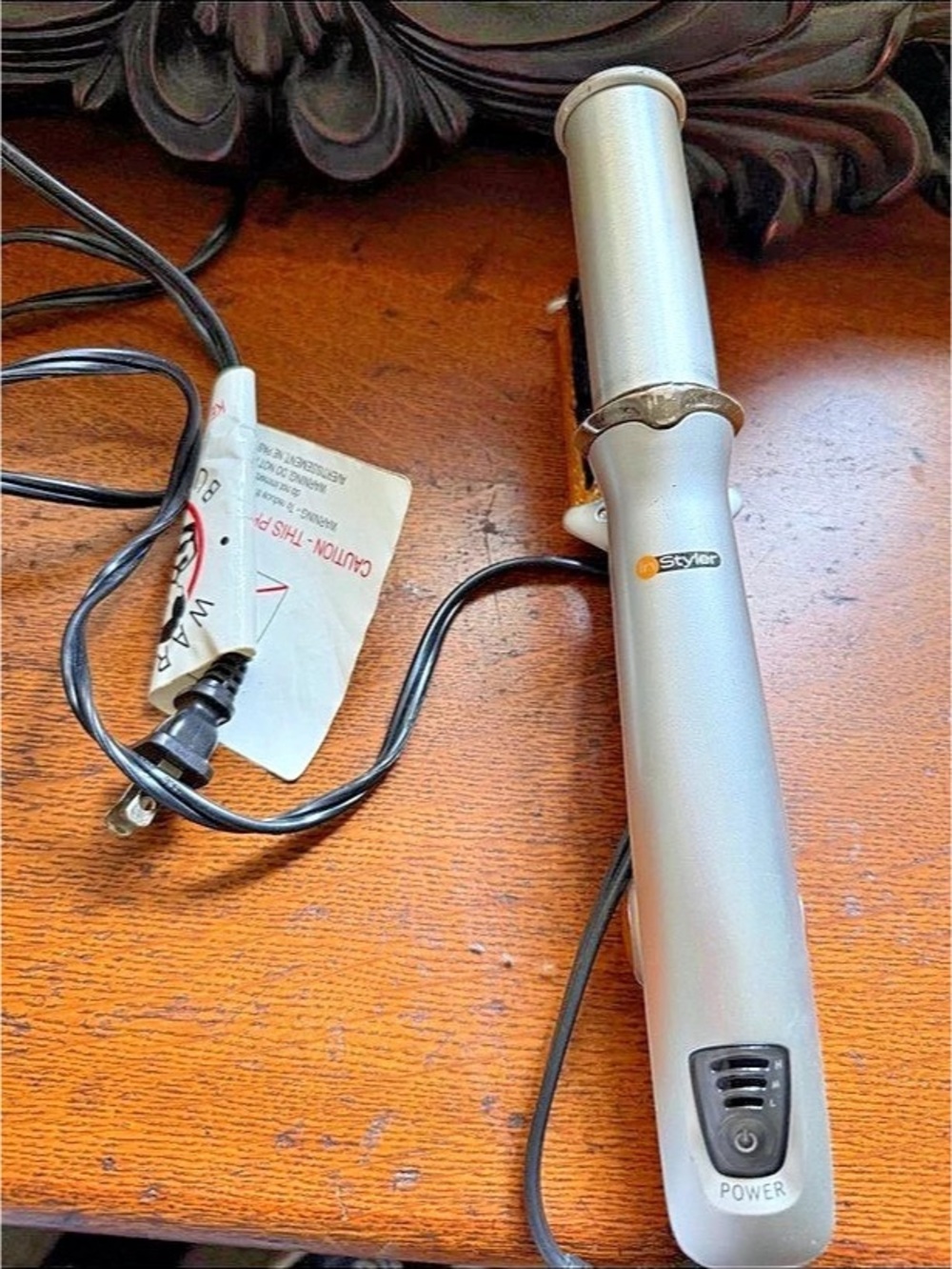 Instyler rotating iron